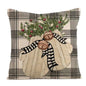 Linen Merry Christmas Pillow Cover 45x45cm