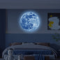 Luminous 3D Moon Wall Sticker