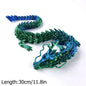 Luminous 3D Printed Flexible Dragon