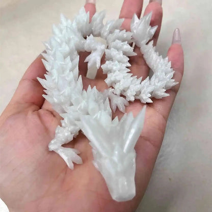 Luminous 3D Printed Flexible Dragon