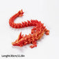 Luminous 3D Printed Flexible Dragon