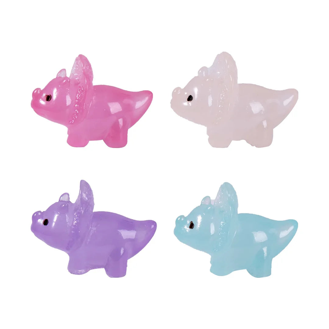 Luminous Dinosaur Mini Figurines Set