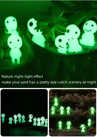 Luminous Mini Elf Figures for Gardens