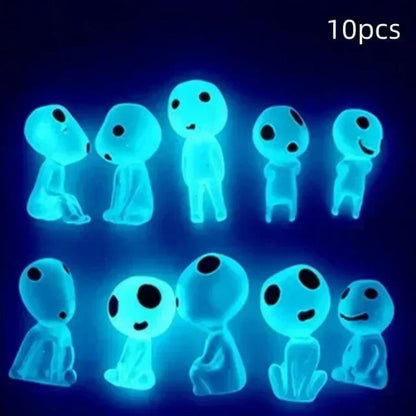 Luminous Mini Elf Figures for Gardens