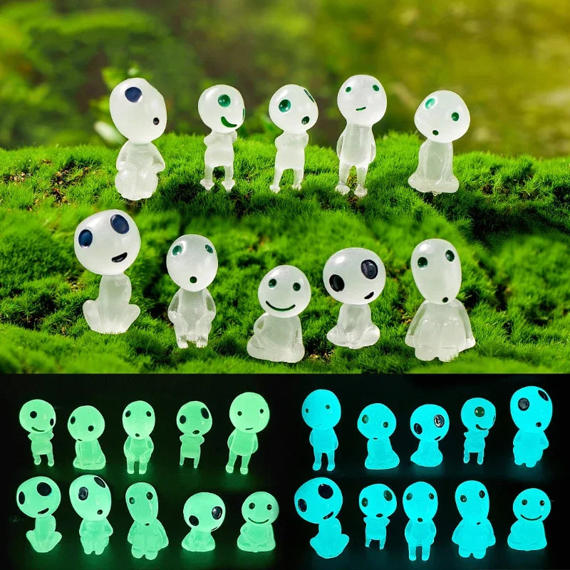 Luminous Mini Elf Figures for Gardens