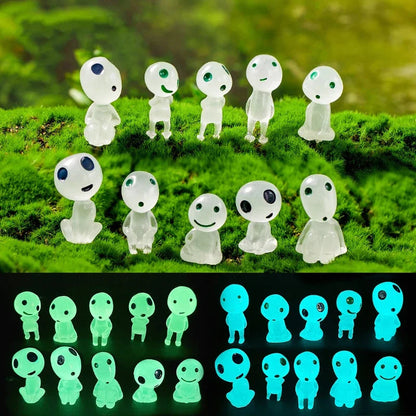 Luminous Mini Elf Figures for Gardens