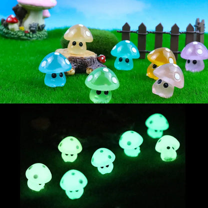 Luminous Mini Mushroom Garden Decor