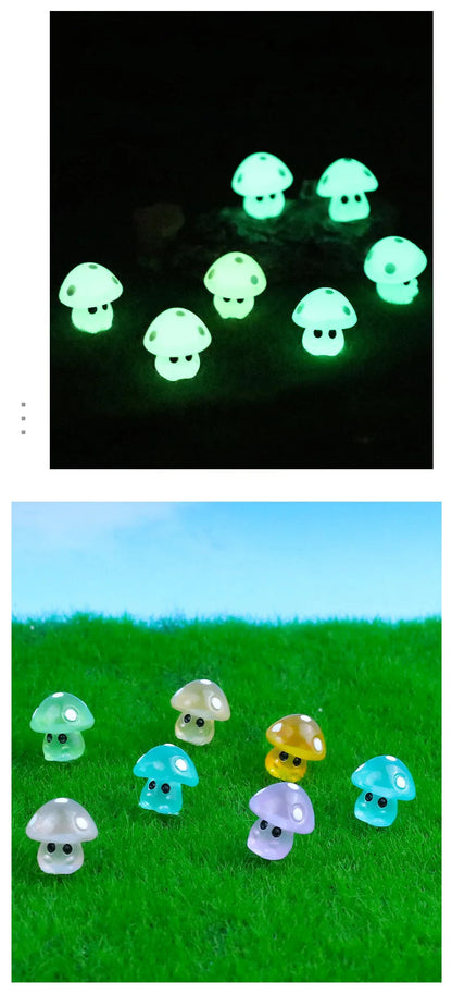 Luminous Mini Mushroom Garden Decor