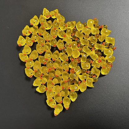 Luminous Mini Yellow Duck Ornaments