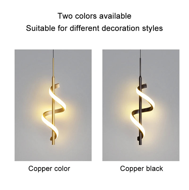 Lustre LED Pendant Lamp - Modern Style