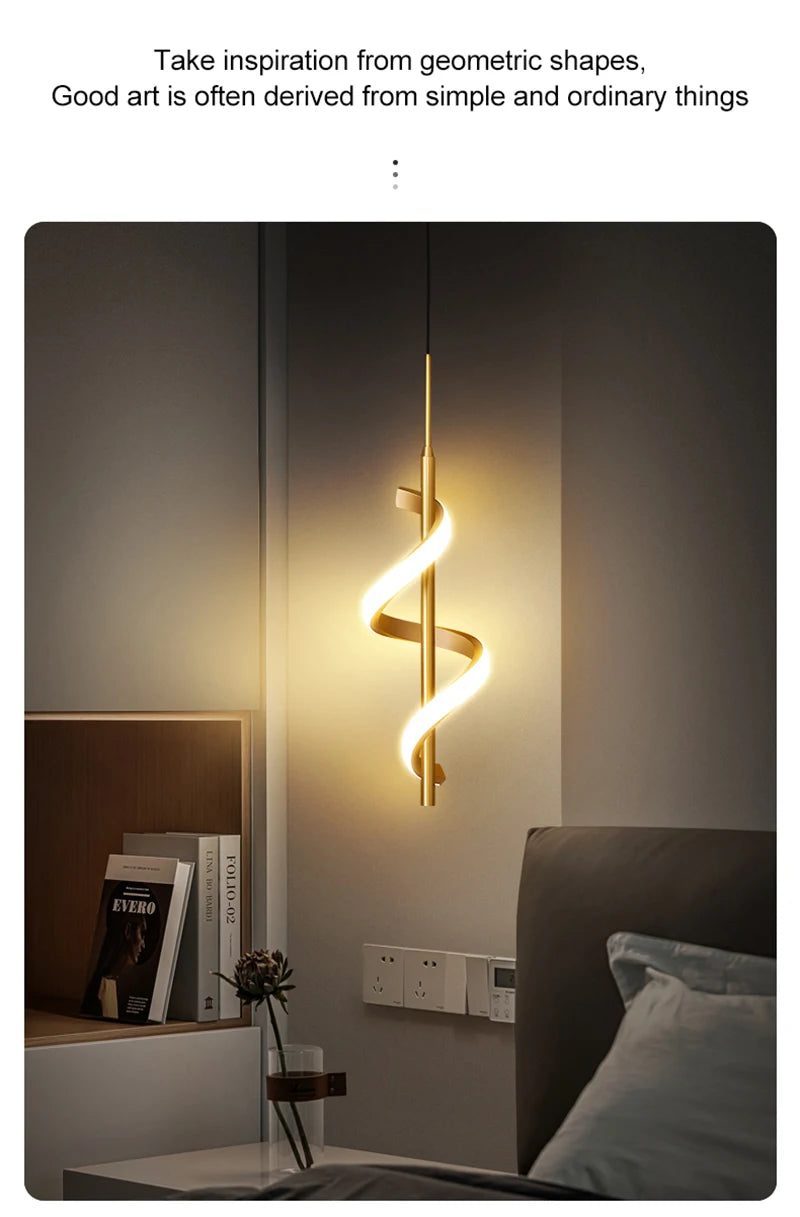 Lustre LED Pendant Lamp - Modern Style