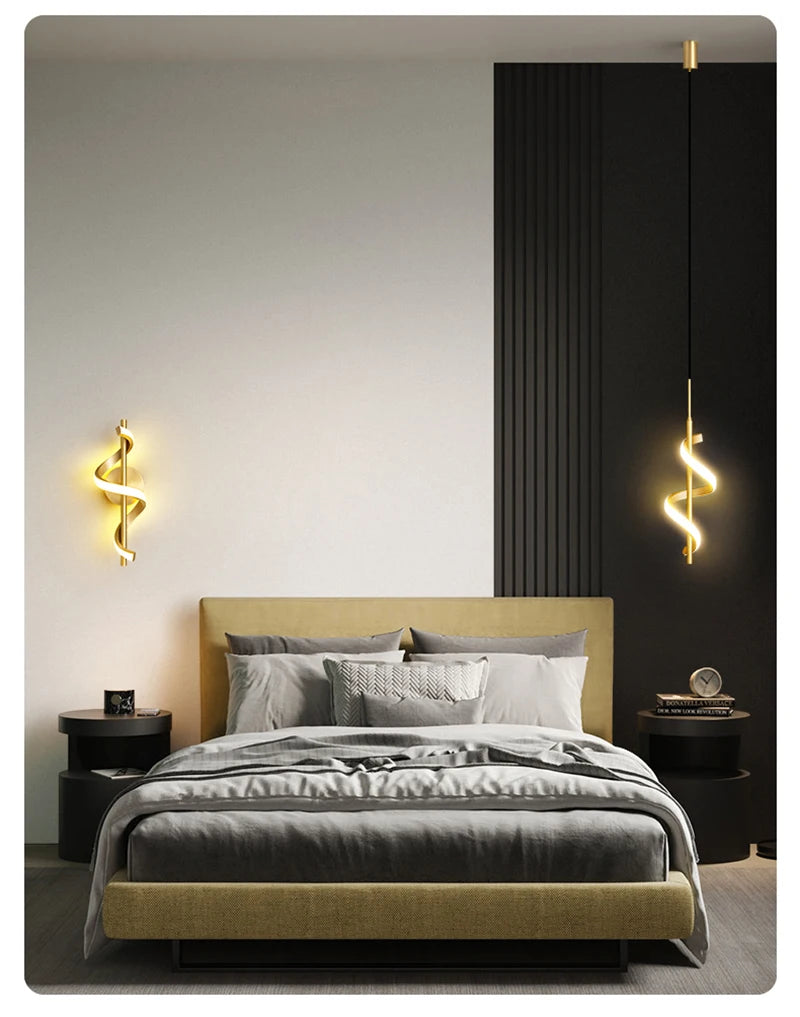 Lustre LED Pendant Lamp - Modern Style