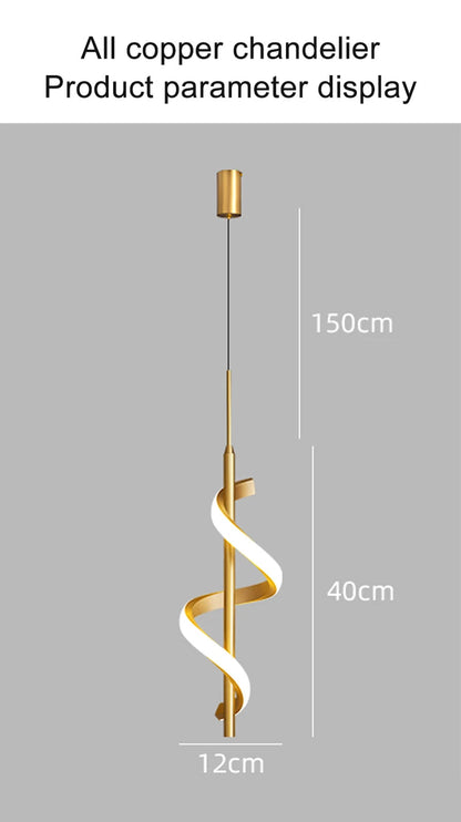 Lustre LED Pendant Lamp - Modern Style