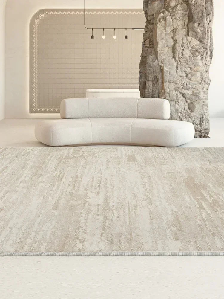 Luxurious Gradient Polyester Carpet Rug