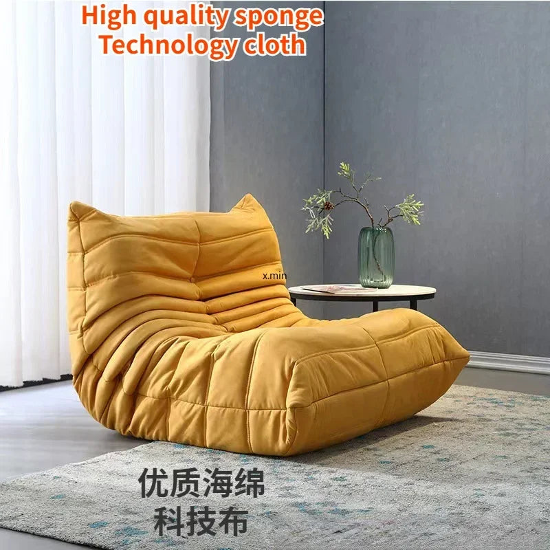 Luxurious Velvet Single Sofa Chair