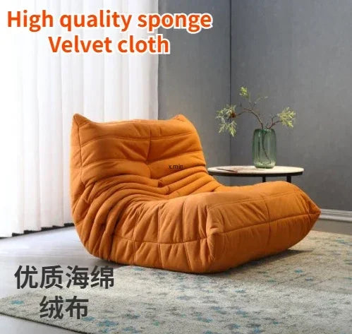 Luxurious Velvet Single Sofa Chair