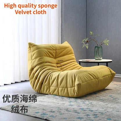 Luxurious Velvet Single Sofa Chair