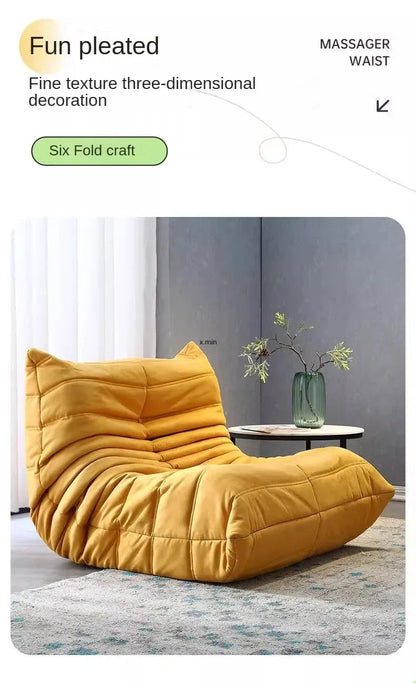 Luxurious Velvet Single Sofa Chair