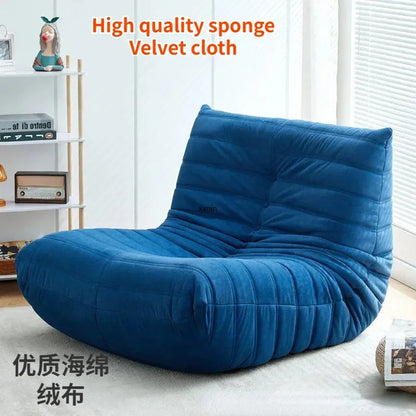 Luxurious Velvet Single Sofa Chair