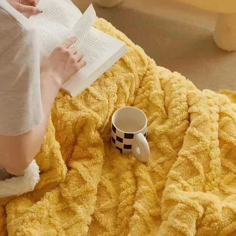 Luxury Coral Fleece Plush Blanket