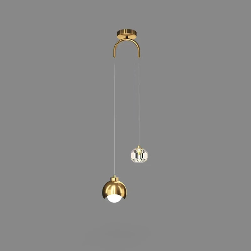 Luxury Crystal Pendant Light - Nordic