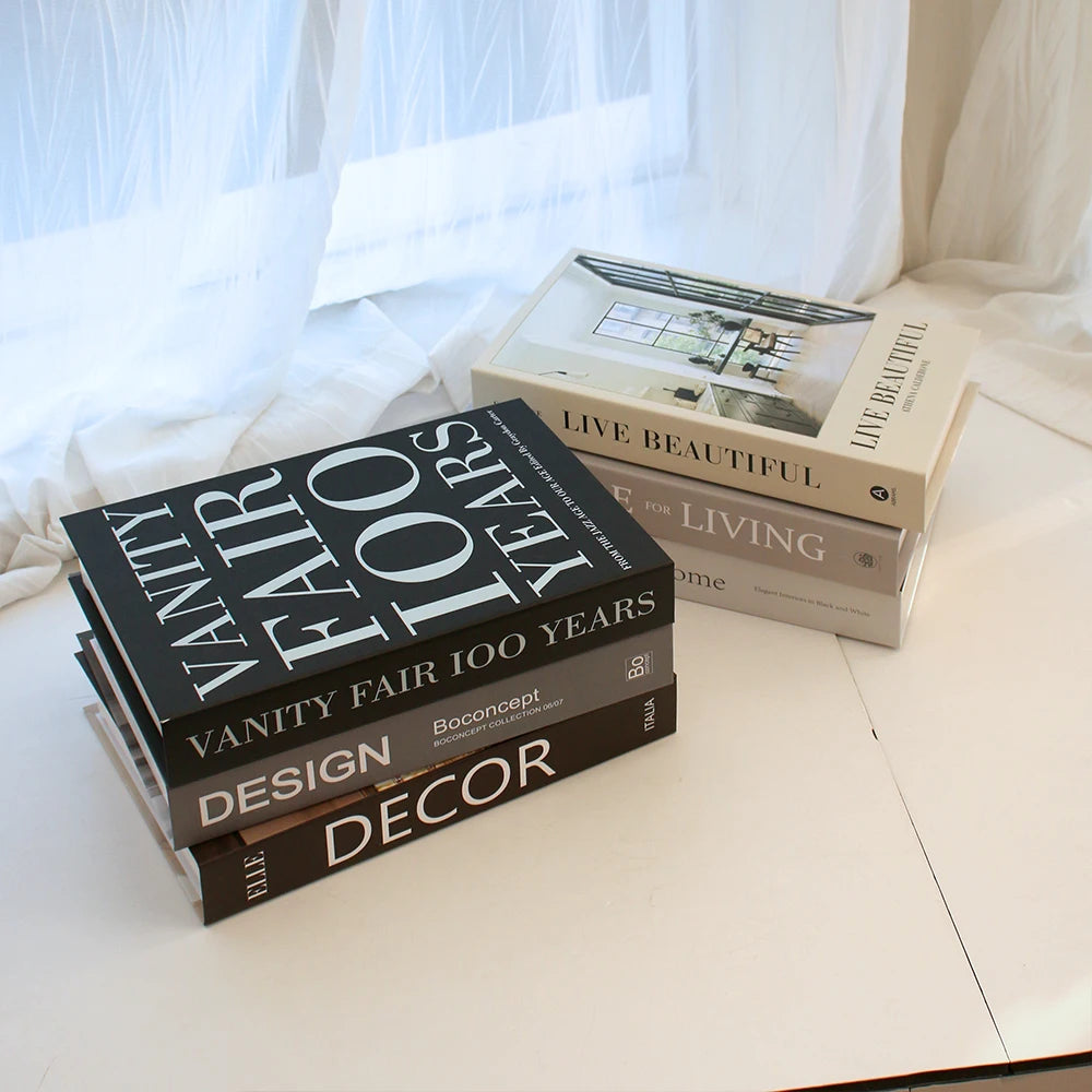 Luxury Faux Books for Home Décor