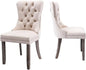 Luxury Grey Velvet Dining Chairs Set