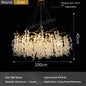 Luxury LED Crystal Chandelier Large