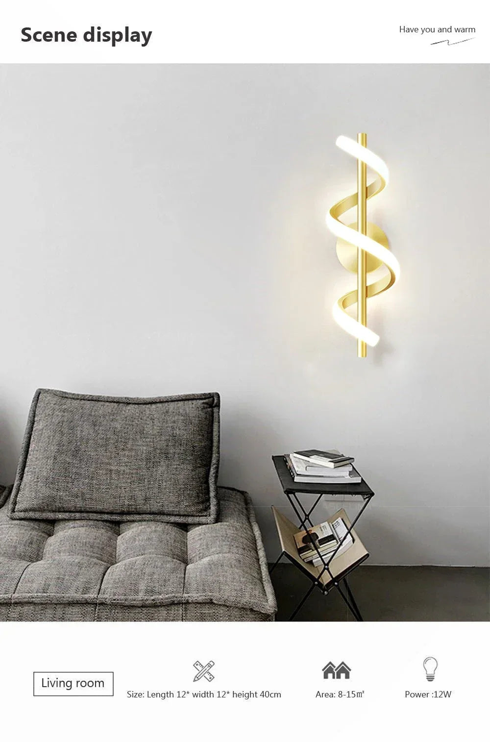 Luxury LED Wall Lamp Sconce