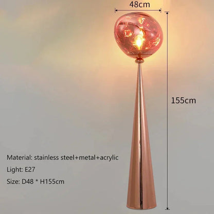 Luxury Lava Floor Lamp - Modern Decor