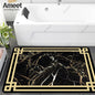 Luxury Marble Anti-Slip Bath Mat