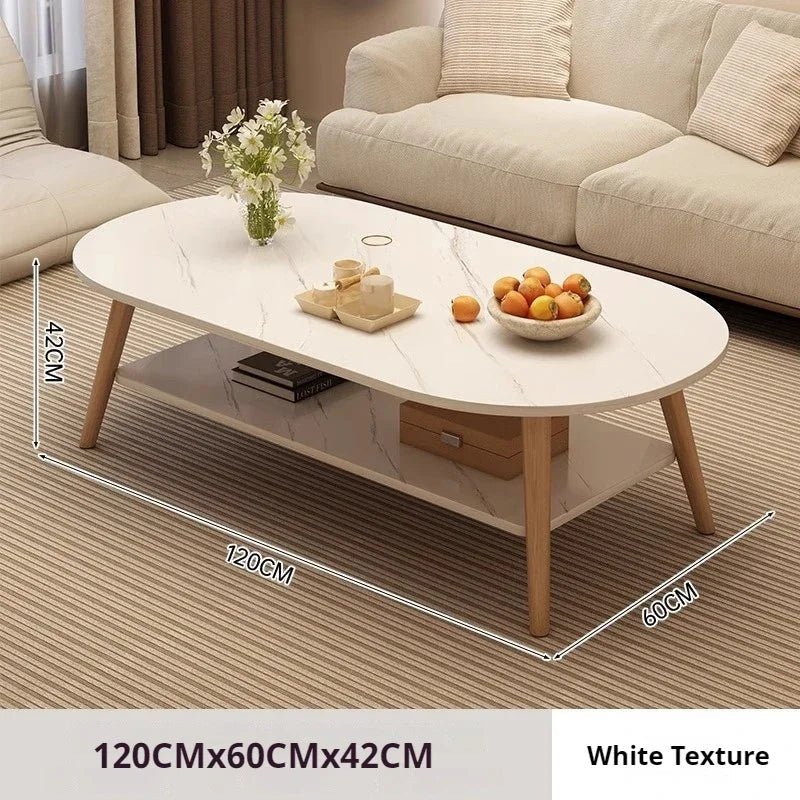 Luxury Nordic Wooden Coffee Table