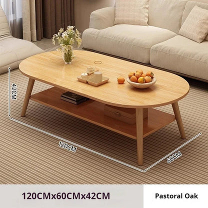 Luxury Nordic Wooden Coffee Table