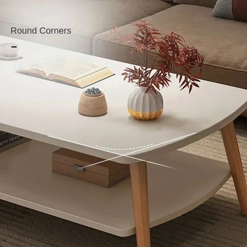 Luxury Nordic Wooden Coffee Table