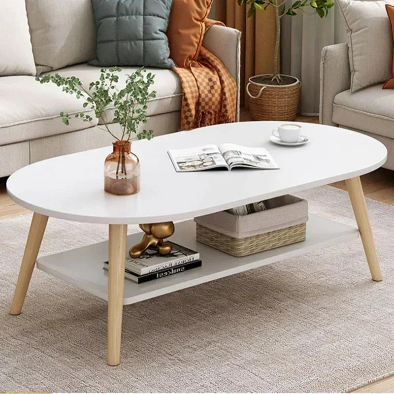 Luxury Nordic Wooden Coffee Table