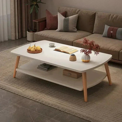 Luxury Nordic Wooden Coffee Table