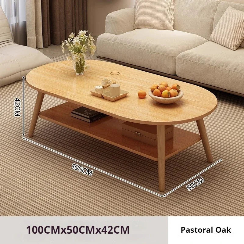 Luxury Nordic Wooden Coffee Table