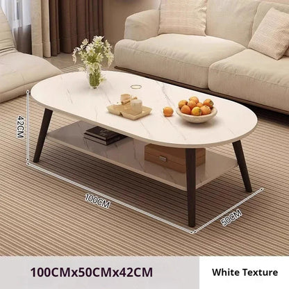 Luxury Nordic Wooden Coffee Table