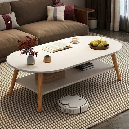 Luxury Nordic Wooden Coffee Table