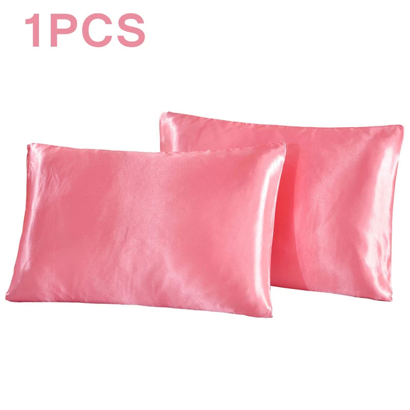 Luxury Satin Silk Queen Pillowcase