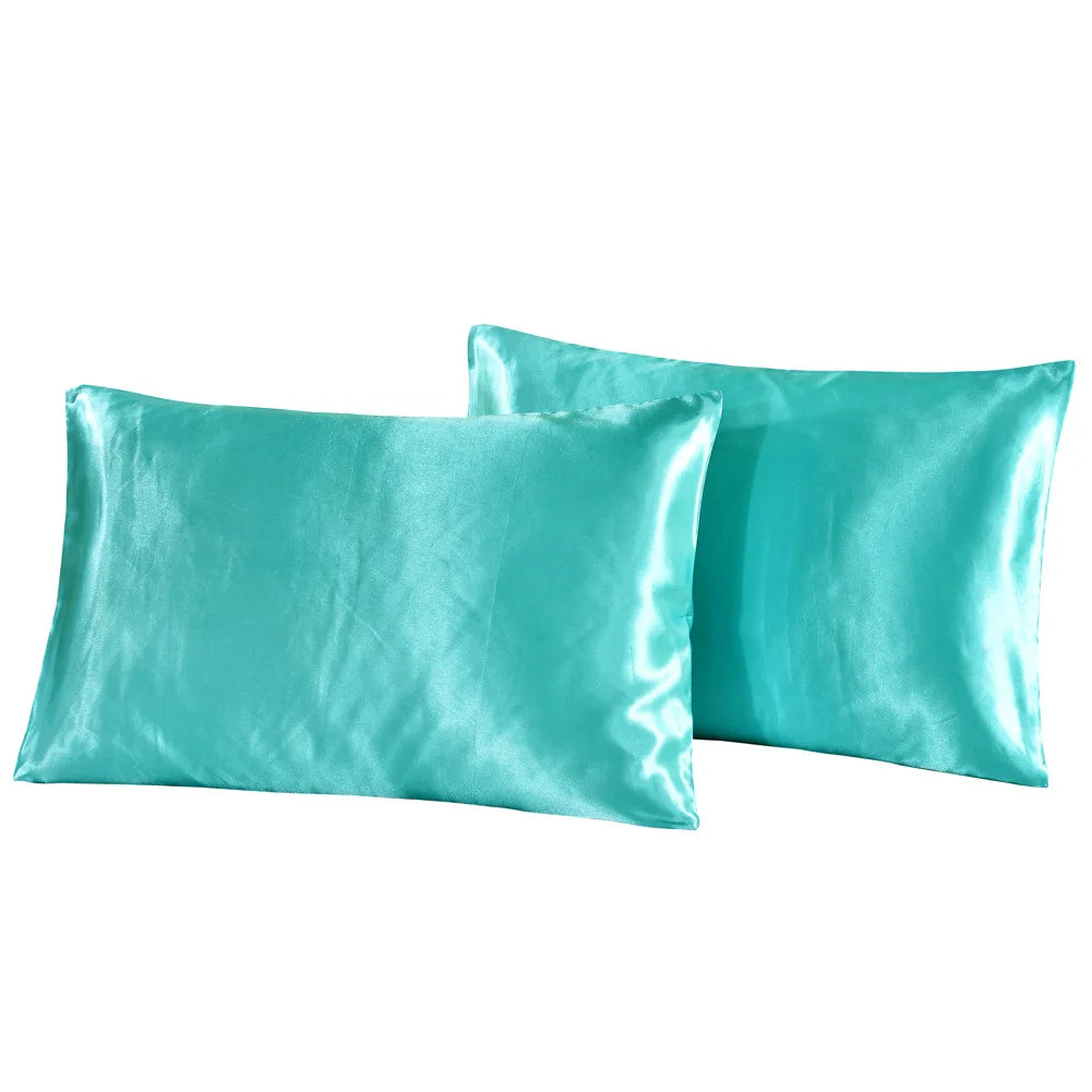 Luxury Satin Silk Queen Pillowcase