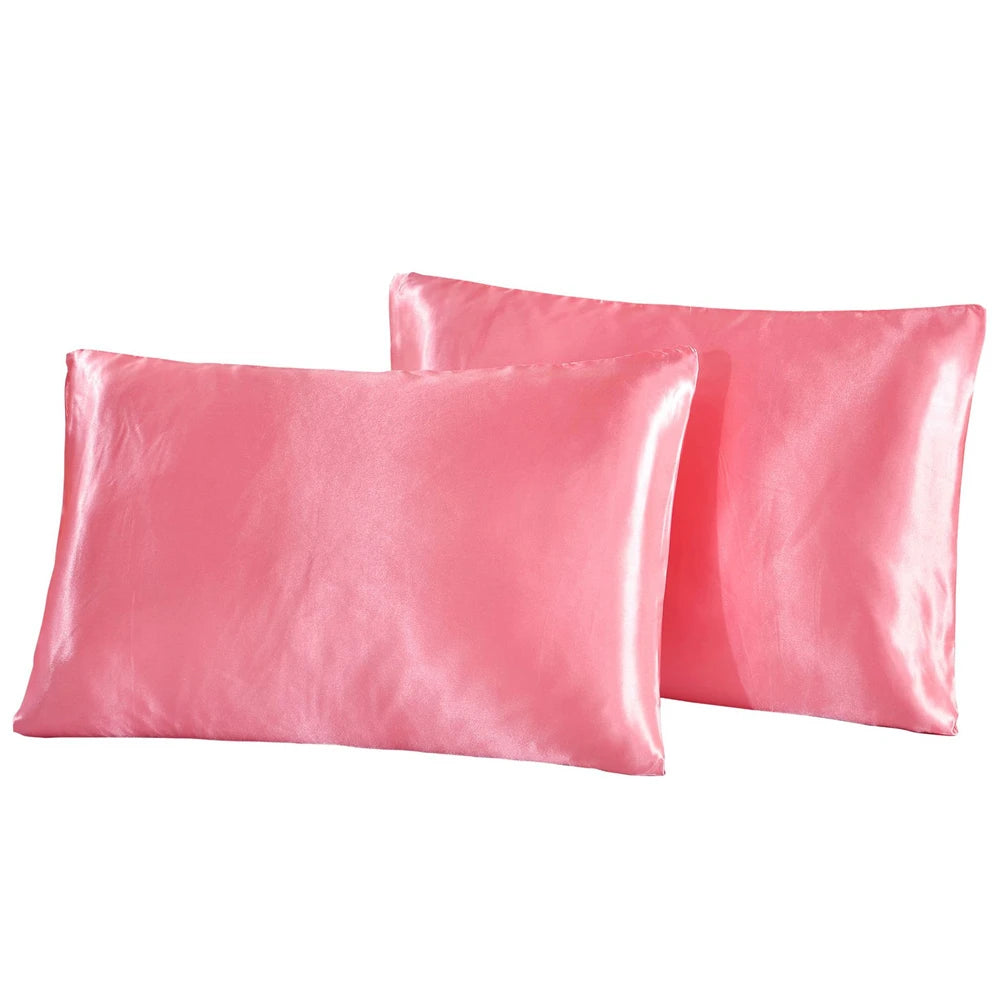 Luxury Satin Silk Queen Pillowcase