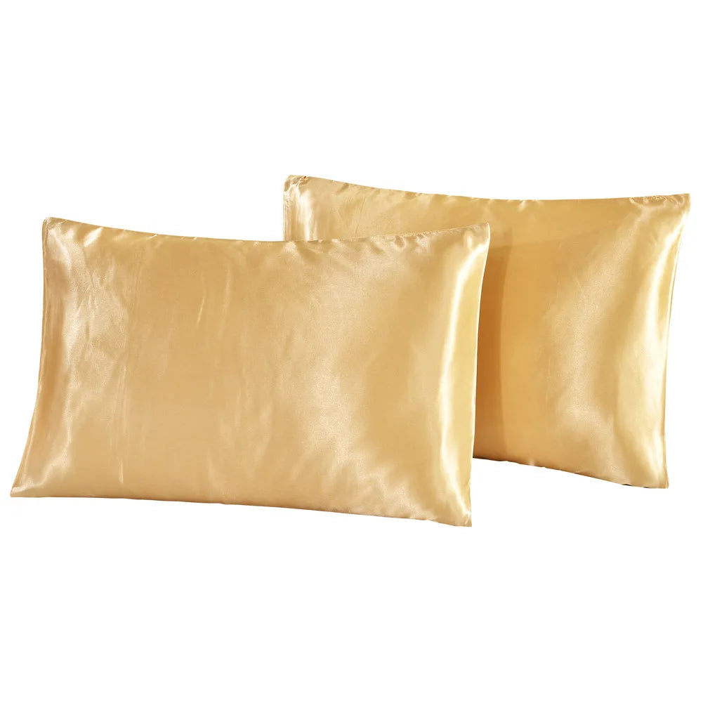 Luxury Satin Silk Queen Pillowcase