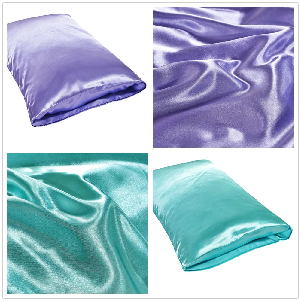 Luxury Satin Silk Queen Pillowcase