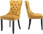 Luxury Velvet Upholstered Dining Chair