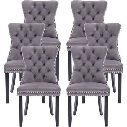 Luxury Velvet Upholstered Dining Chair