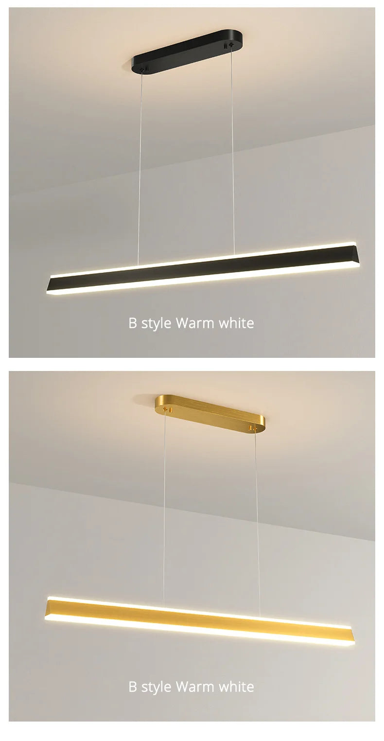 MAVELA Modern LED Chandelier - Minimalist