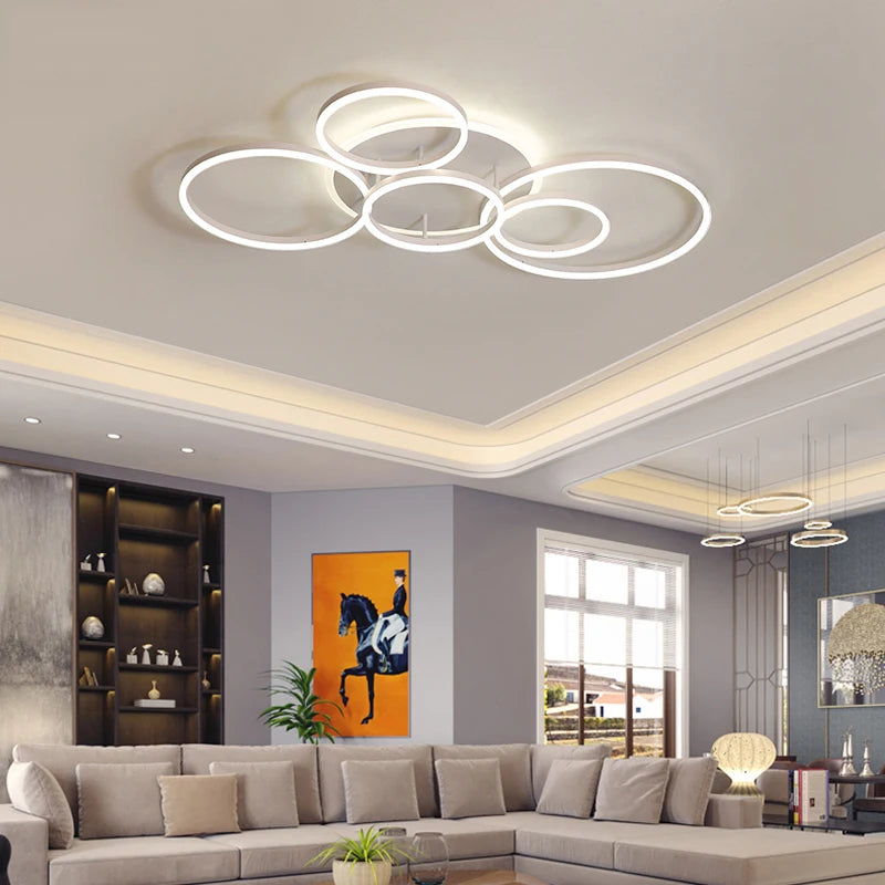 MAVELAI Dimmable Modern LED Chandelier