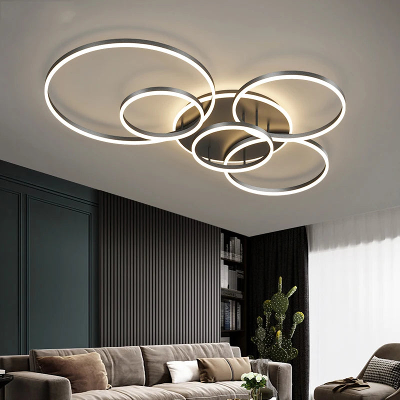 MAVELAI Dimmable Modern LED Chandelier