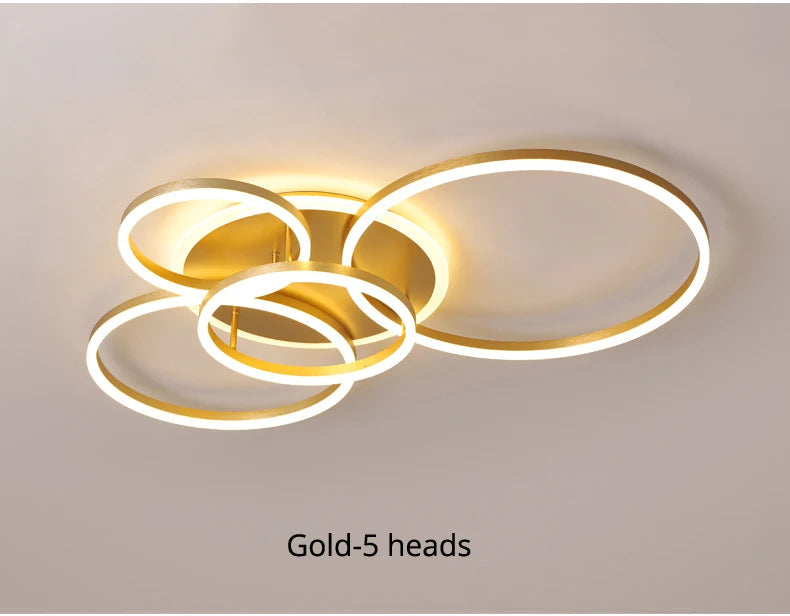 MAVELAI Dimmable Modern LED Chandelier